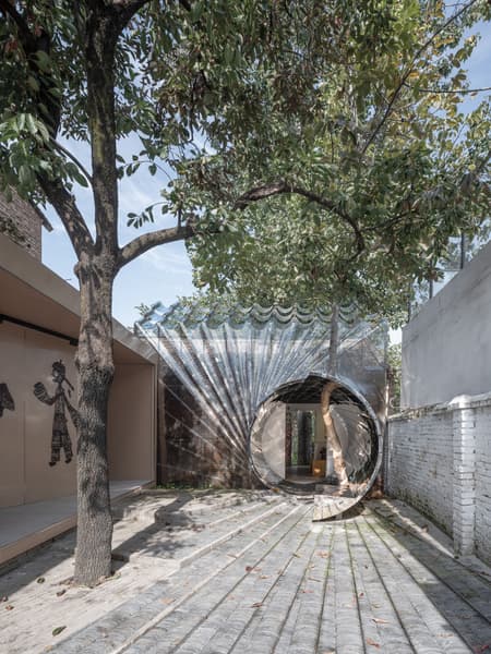 Streaming Light Exhibition Hall – Courtyard Renovation for the GuanZhong Mangba Art Festival